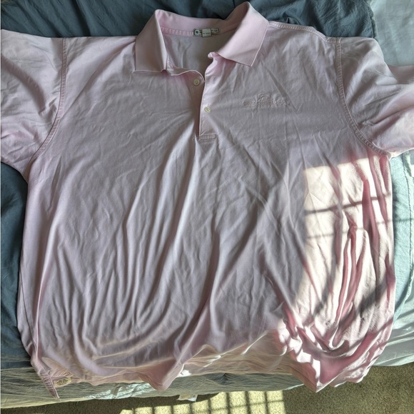 Peter Millar Men’s Medium Pink 100% Cotton NWOT Polo Desert Highlands Size L - Picture 13 of 13